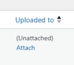 More Media Library quirks – Unattached status